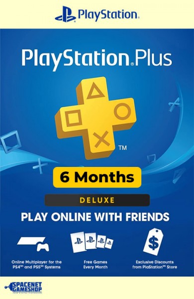 PlayStation PS Plus Deluxe Random Region [6 Meseci]